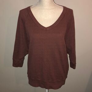 T Los Angeles dolman sleeve sweatshirt